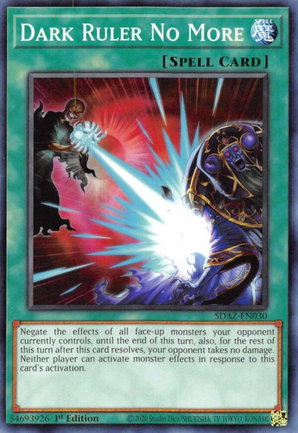 DARK RULLER NO MORE