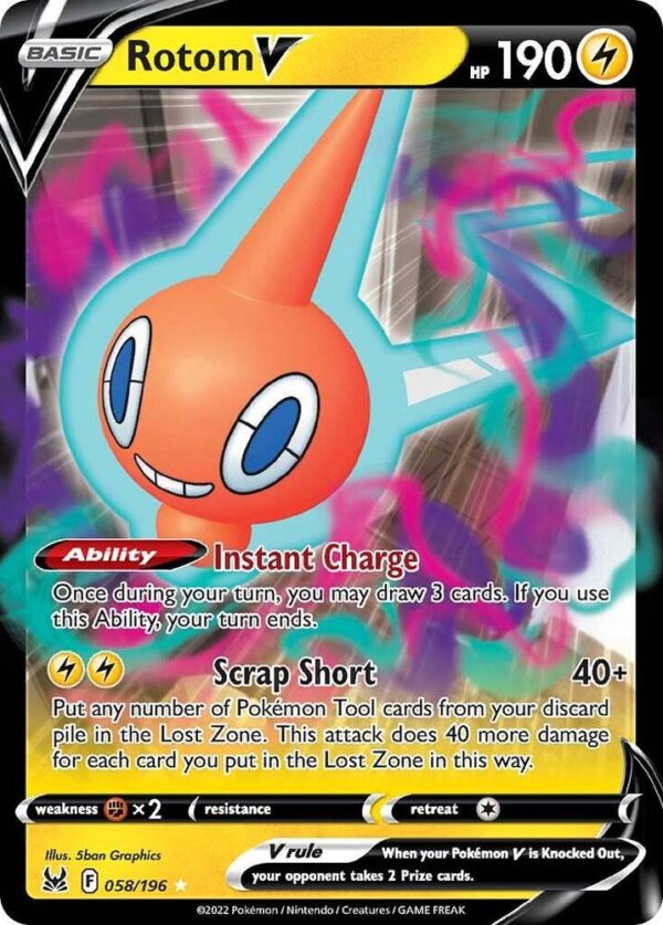 Rotom V - SWSH11: Lost Origin (SWSH11)