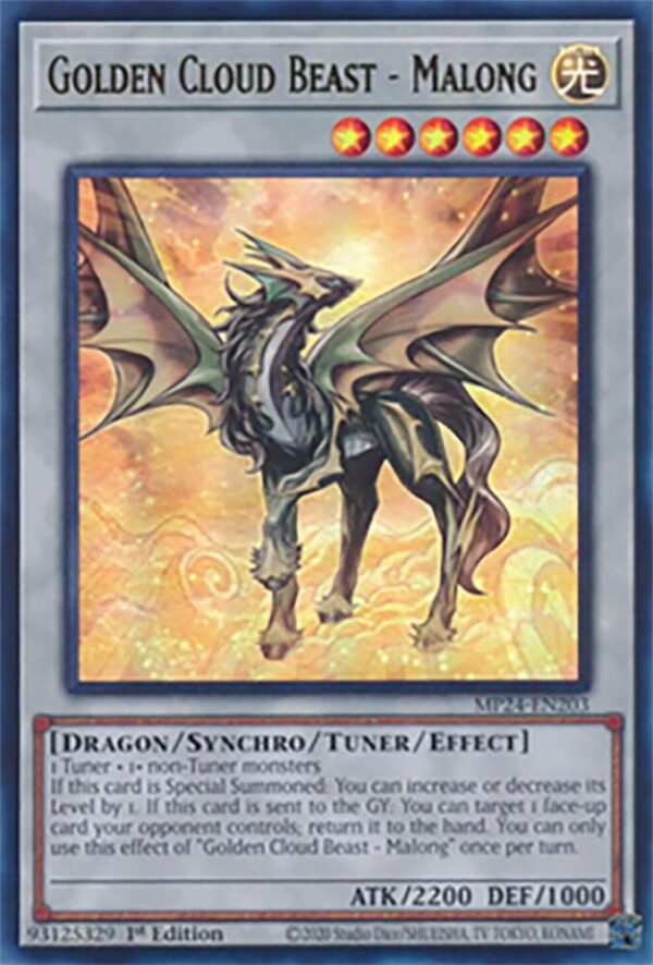 GOLDEN CLOUD BEAST MALONG