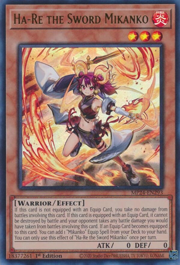 HA RE THE SWORD MIKANKO