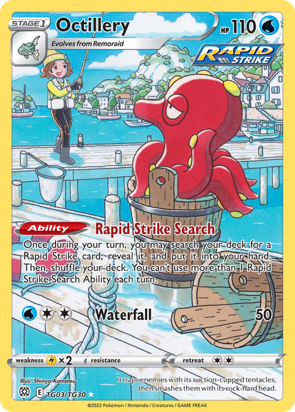 Octillery - SWSH09: Brilliant Stars Trainer Gallery (SWSH09:TG)