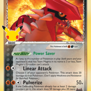 Team Magma's Groudon - Celebrations: Classic Collection