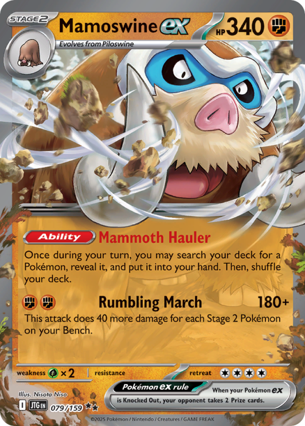 Mamoswine ex - 079/159 - SV09: Journey Together
