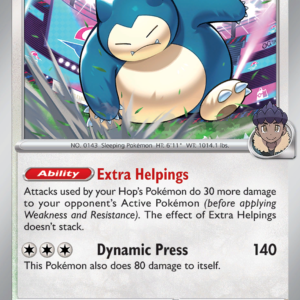 Hop's Snorlax - SV09: Journey Together