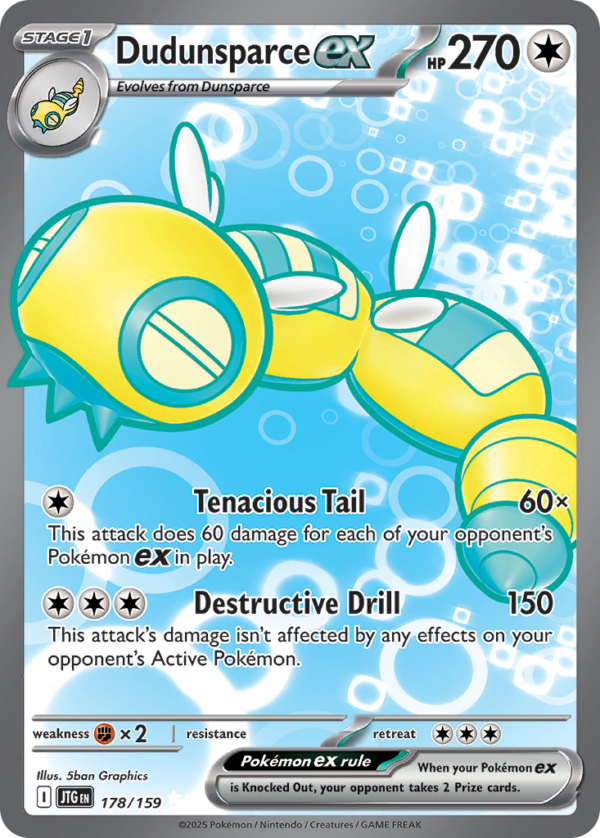 Dudunsparce ex - 178/159 - SV09: Journey Together