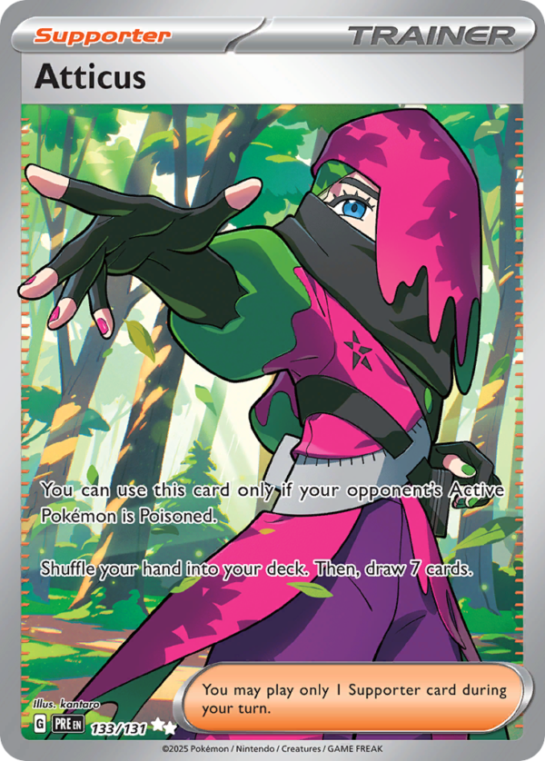Atticus - 133/131 - SV: Prismatic Evolutions (PRE)