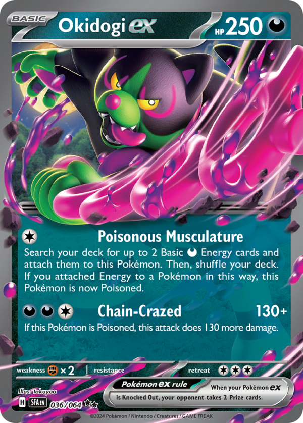 Okidogi ex - 036/064 - SV: Shrouded Fable (SFA)