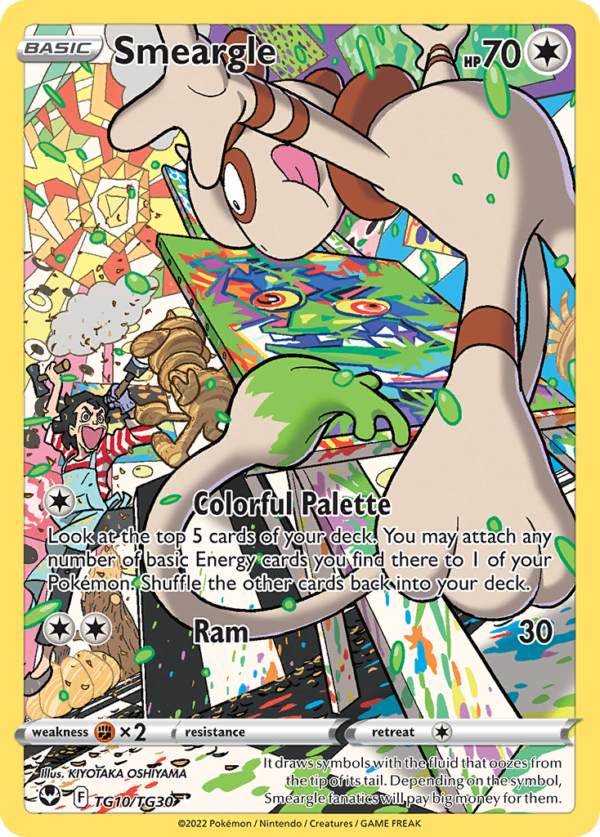 Smeargle - SWSH12: Silver Tempest Trainer Gallery (SWSH12: TG)