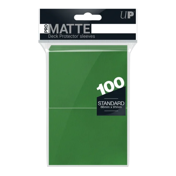 Ultra Pro Sleeves: Green PRO-Matte