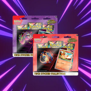 Pokemon TCG: Megaevolucion Ascenso Heroico - Tech Sticker Collection en Español
